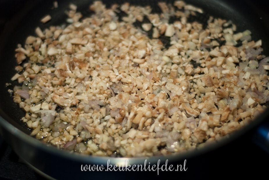 Gevulde champignons uit de oven