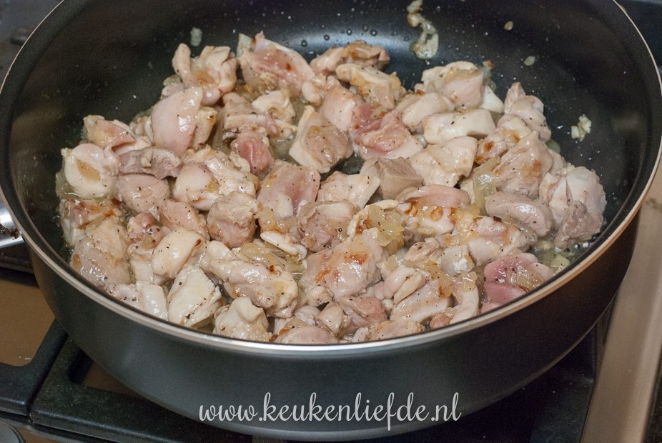 Lasagne met kip en spinazie