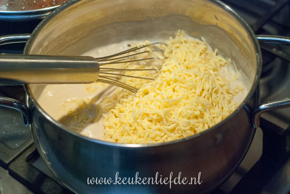 Lasagne met kip en spinazie