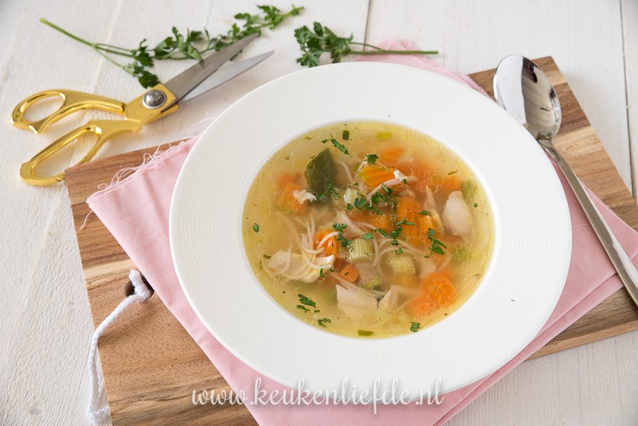 Ouderwetse kippensoep
