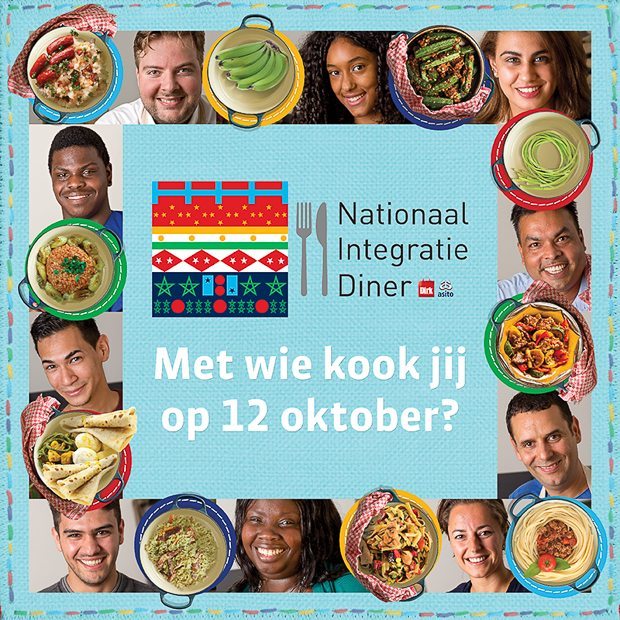 Het Nationaal Integratie Diner op 12 oktober - Doe mee! Het Nationaal Integratie Diner op 12 oktober - Doe mee!
