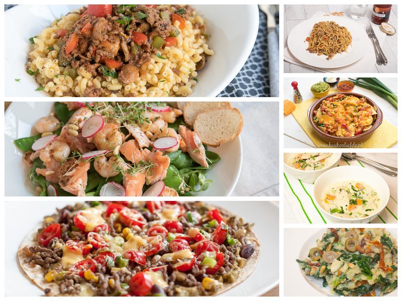 Een drukke week voor de boeg, deze gerechten staan zo op tafel Een drukke week voor de boeg, deze gerechten staan zo op tafel