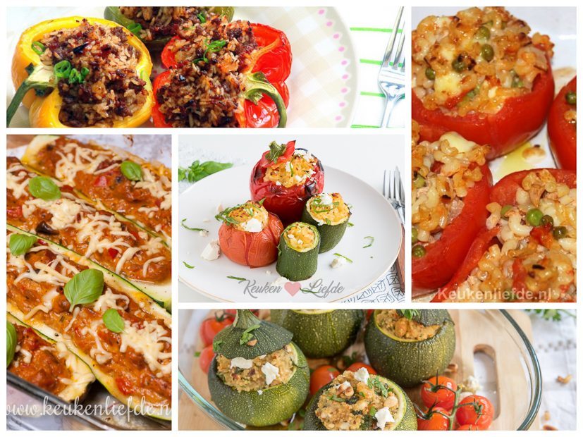 5x gevulde groenten 5x gevulde groenten