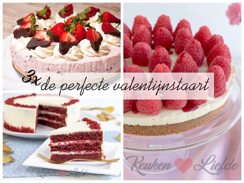 3x de perfecte valentijnstaart 3x de perfecte valentijnstaart
