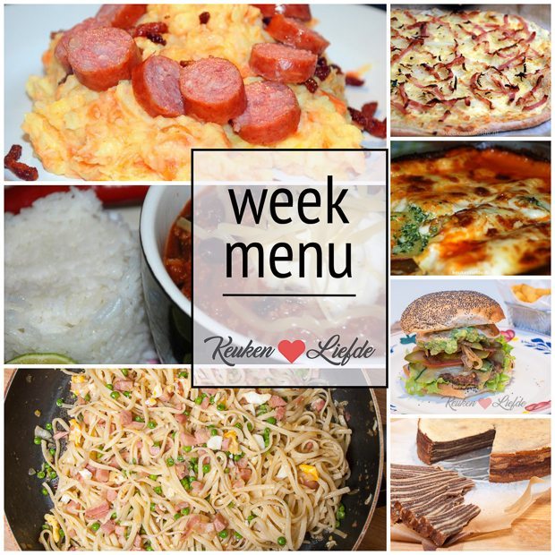 Weekmenu #2 wereldgerechten Weekmenu #2 wereldgerechten