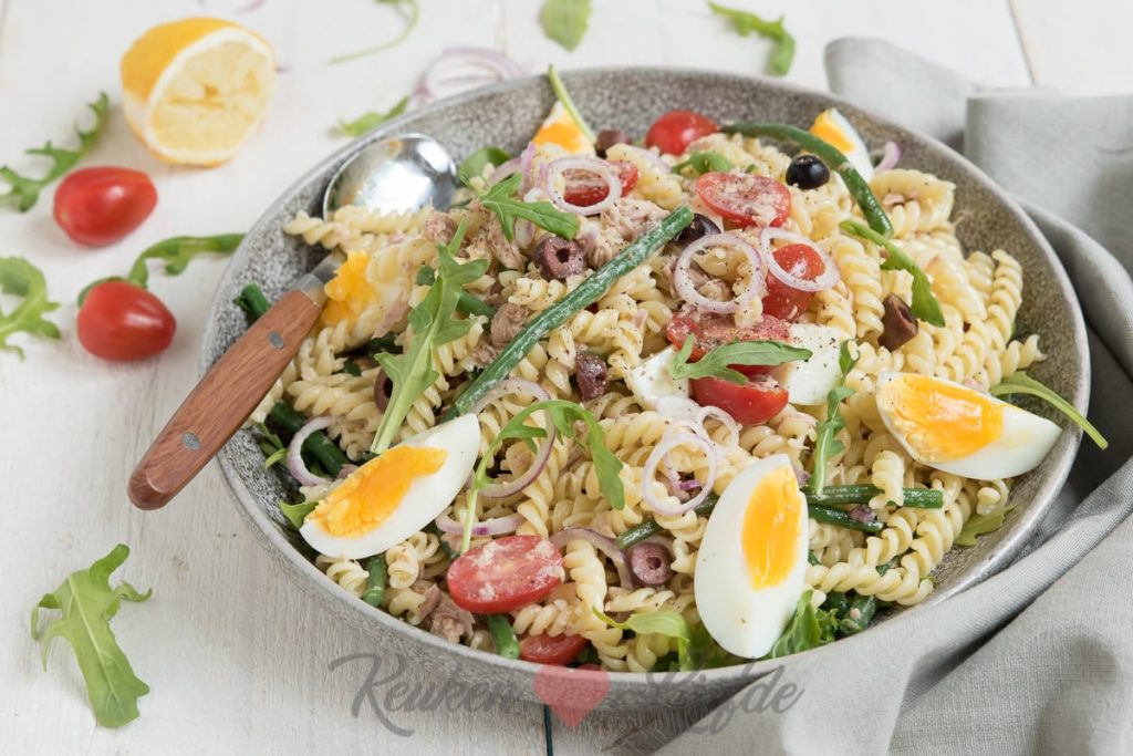Pastasalade met tonijn