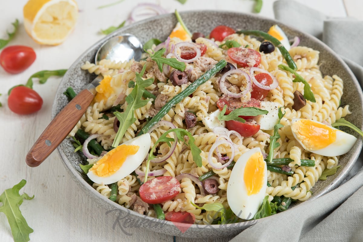 Pastasalade met tonijn
