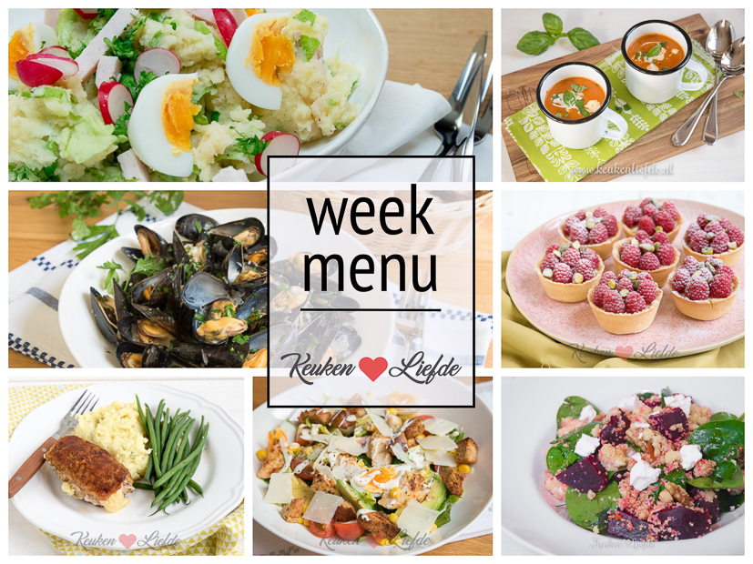 Weekmenu #19 Weekmenu #19