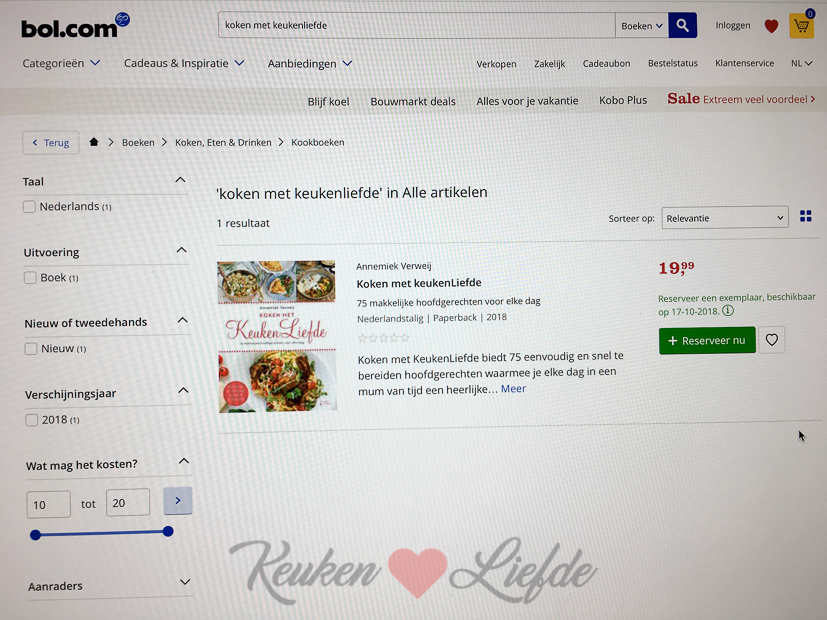 Een kijkje in de keuken week 27