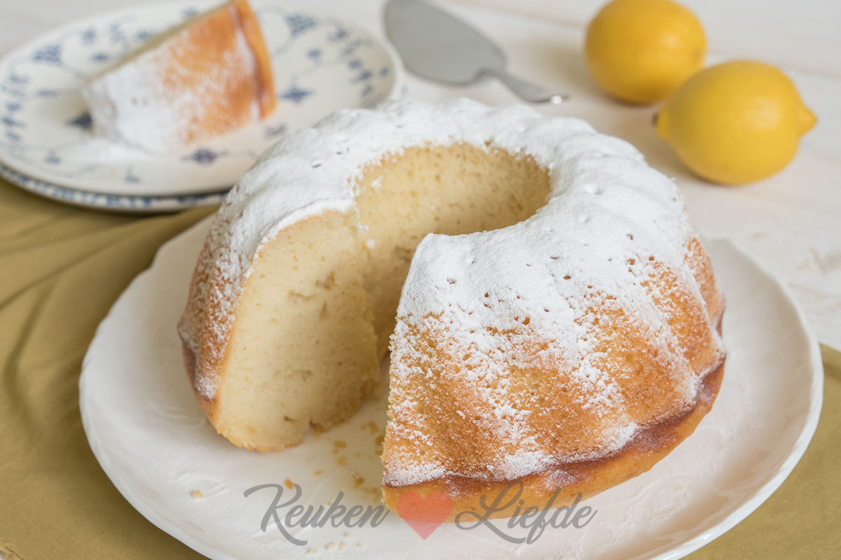 Yoghurtcake met een vleugje citroen