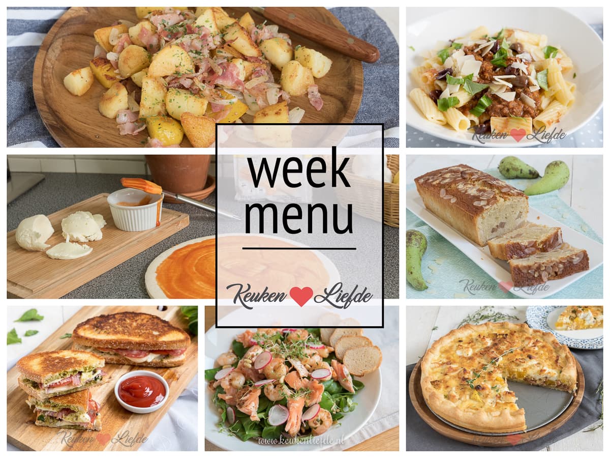 Weekmenu #34