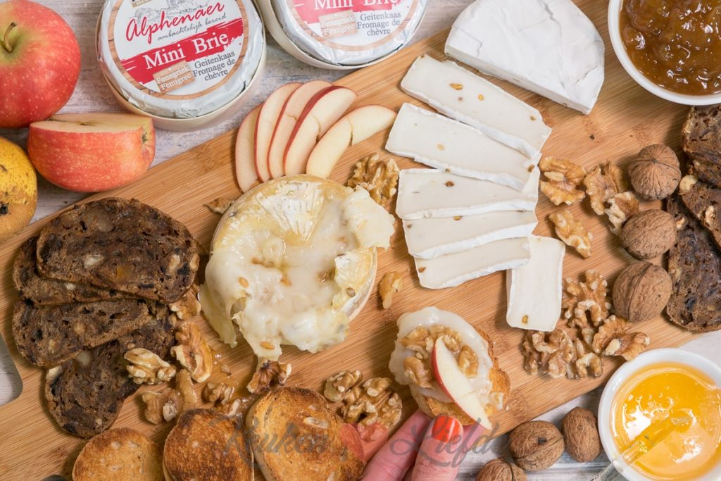 Geitenbrie uit de oven