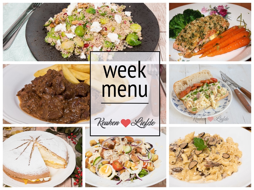 Weekmenu 1-2019