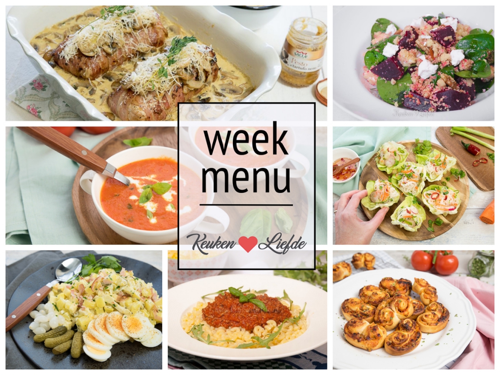 Weekmenu 10-2019 Weekmenu 10-2019