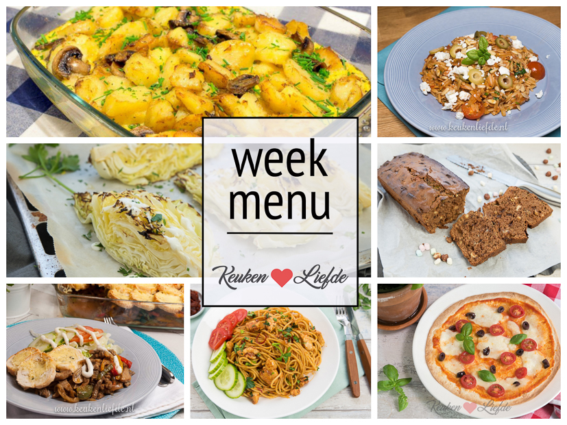 Weekmenu 11-2019 Weekmenu 11-2019