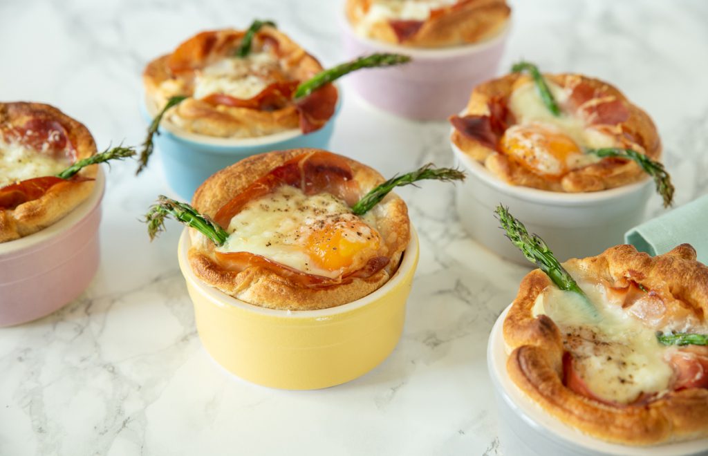 Mini-croissantquiche