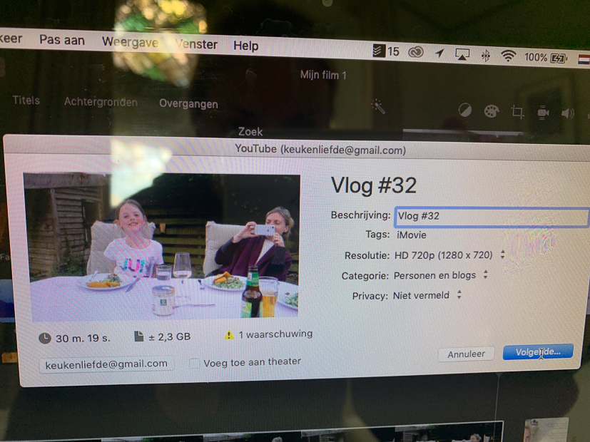 Een kijkje in de keuken week 15-2019
