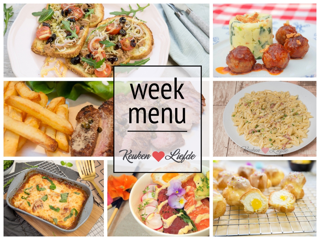 Weekmenu 14-2019