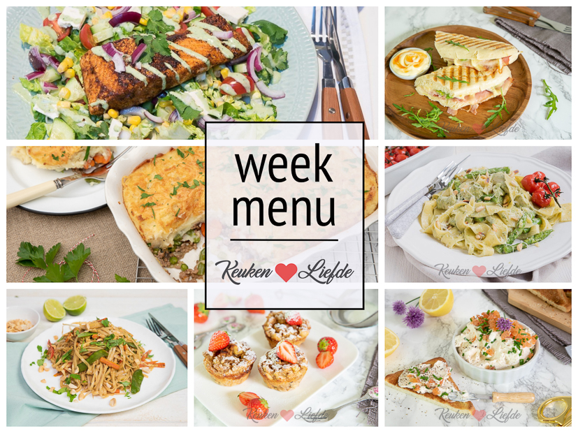 Weekmenu 24-2019 Weekmenu 24-2019