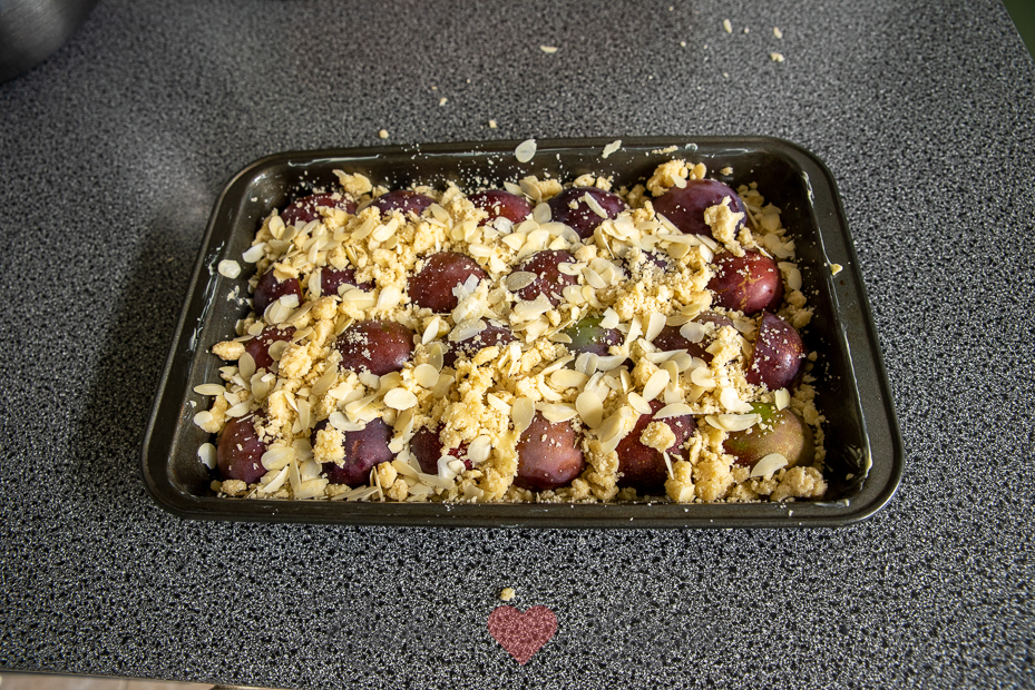 Pruimen kruimelkoek Pruimen kruimelkoek