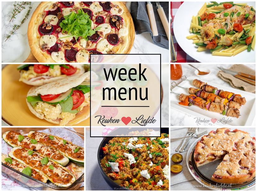 Weekmenu 31-2019 Weekmenu 31-2019