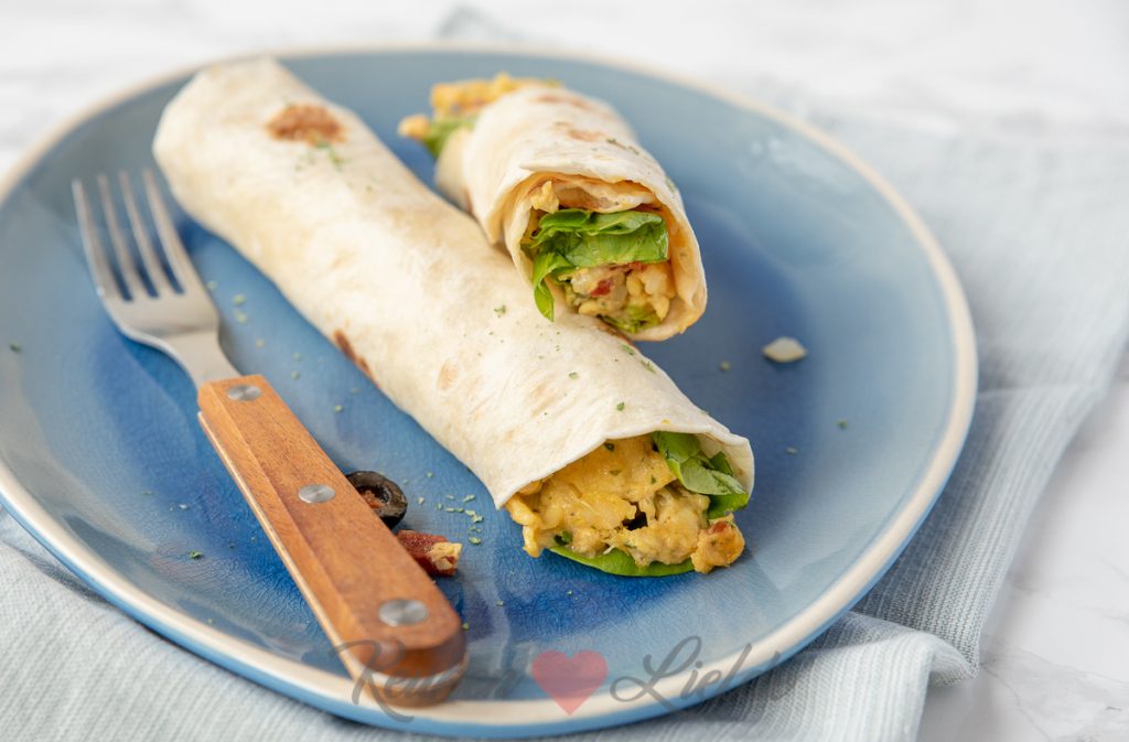 Lunchwrap met roerei