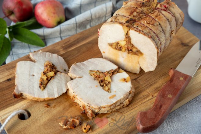 Gevulde rollade uit de oven