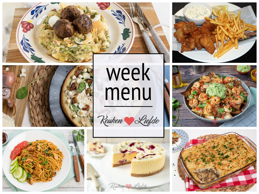 Weekmenu 50-2019 Weekmenu 50-2019