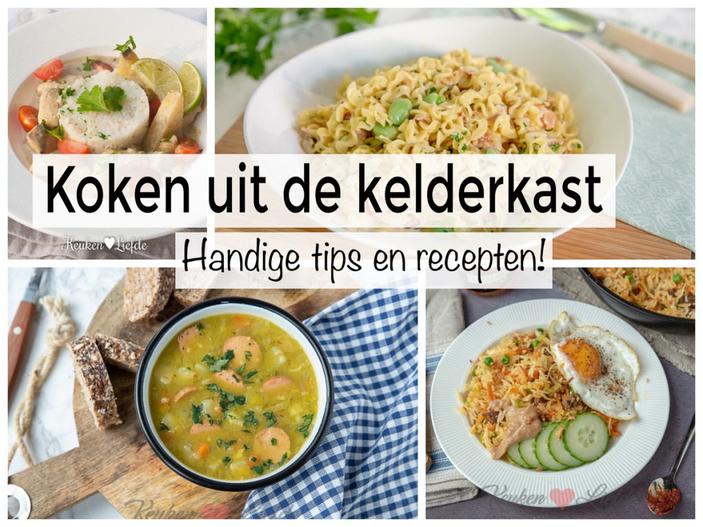 Koken met lang houdbare producten + recepten en tips! Koken met lang houdbare producten + recepten en tips!