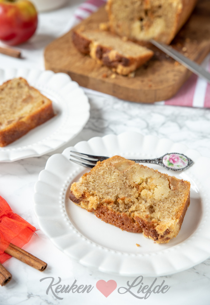 Appel kaneel kruimelcake Appel kaneel kruimelcake
