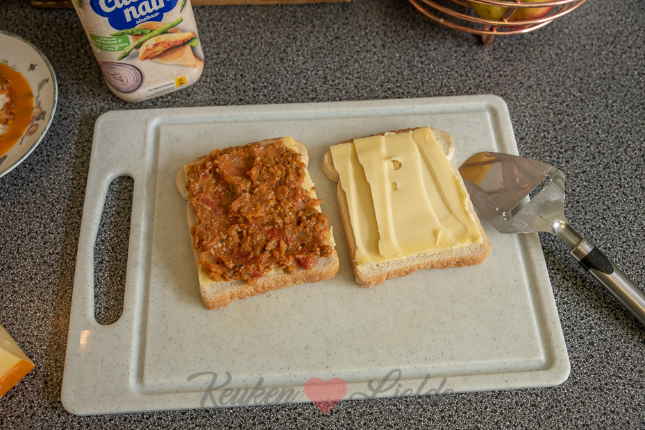 Tosti bolognese