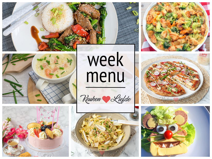 Weekmenu 18-2020 Weekmenu 18-2020
