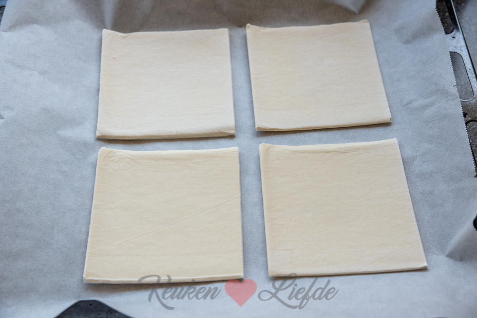 Bladerdeeg loempia met ham