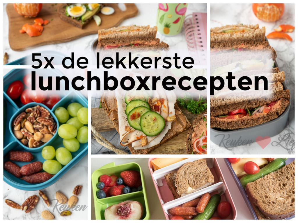5x de lekkerste lunchboxrecepten 5x de lekkerste lunchboxrecepten