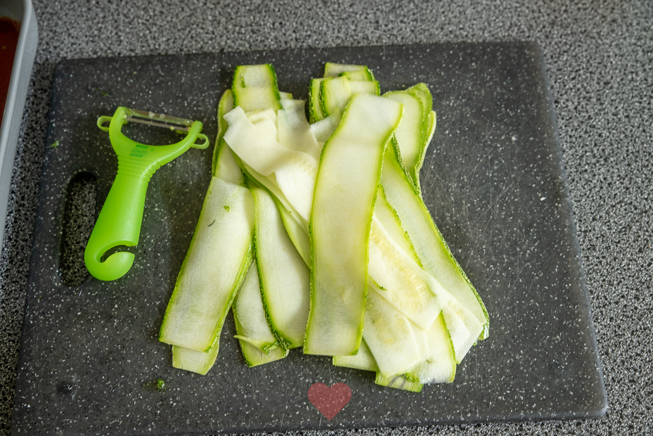 Courgette cannelloni met spinazie en ricotta