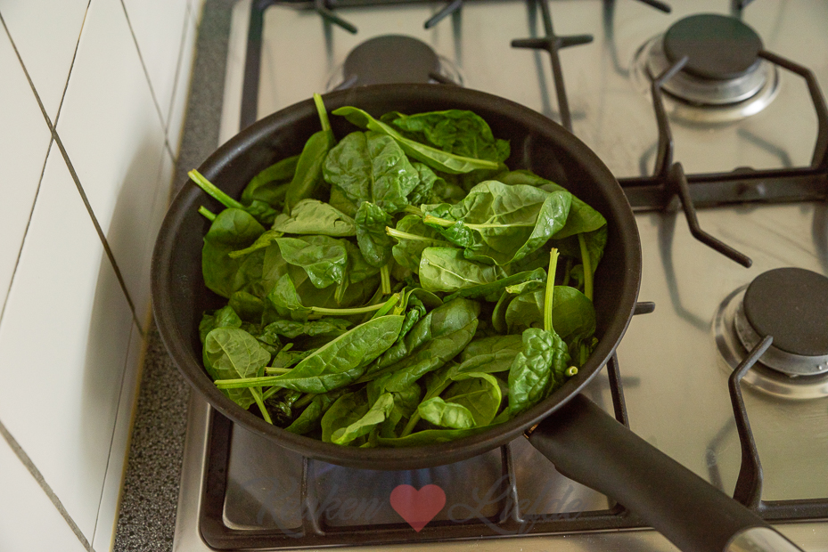 Courgette cannelloni met spinazie en ricotta