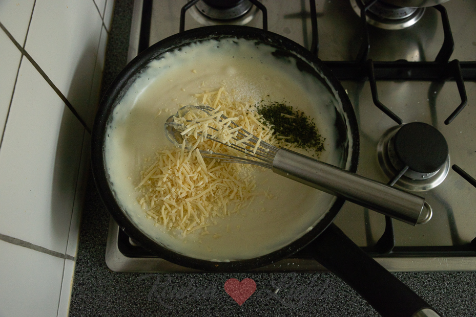 Witlof in ham- en kaassaus