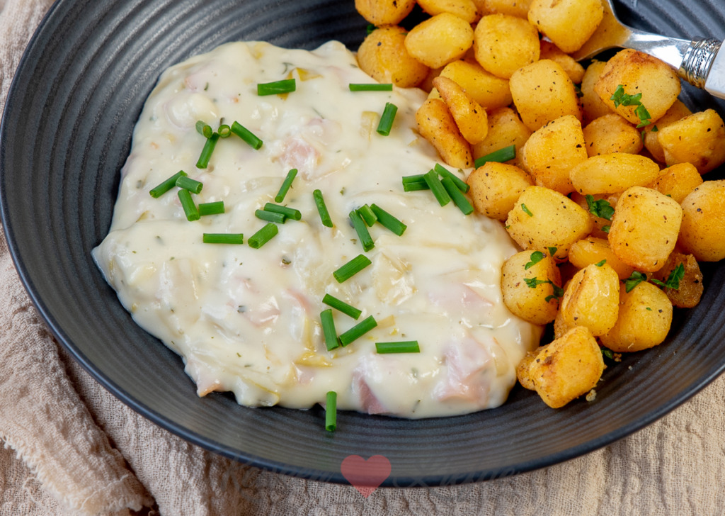 Witlof in ham- en kaassaus Witlof in ham- en kaassaus