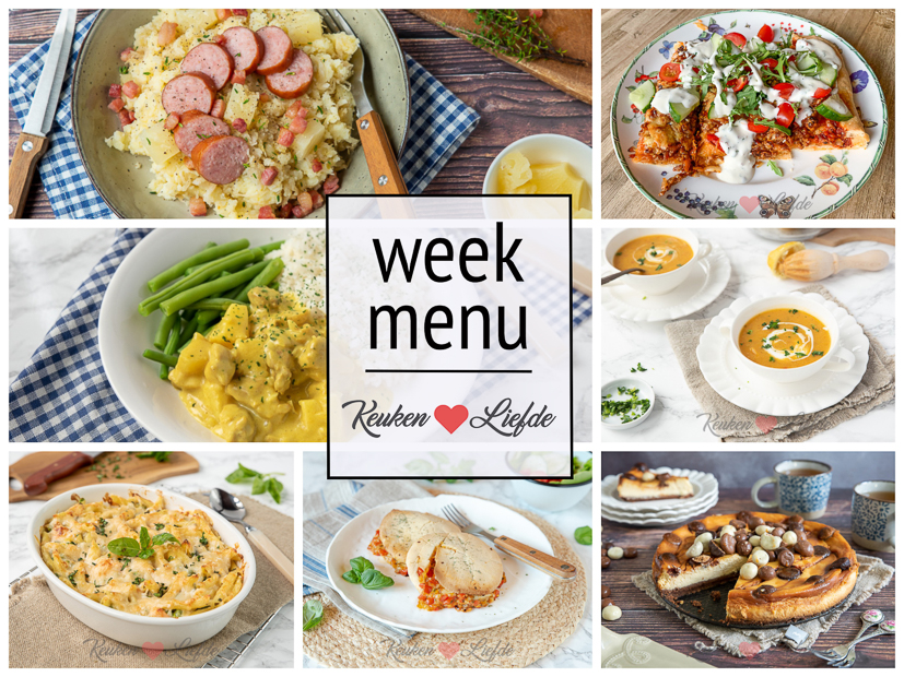 Weekmenu 47-2020 Weekmenu 47-2020