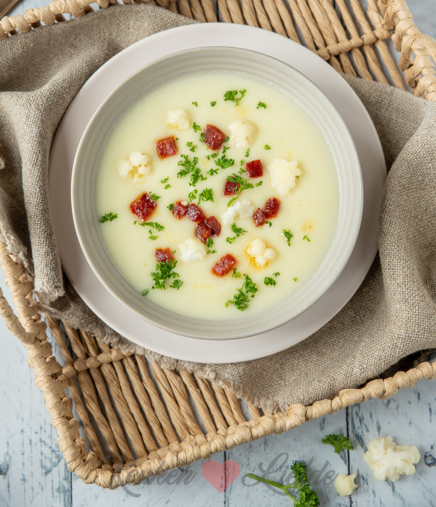 Bloemkoolsoep met chorizo Bloemkoolsoep met chorizo