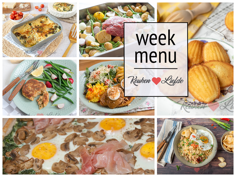 Weekmenu 4-2021 Weekmenu 4-2021