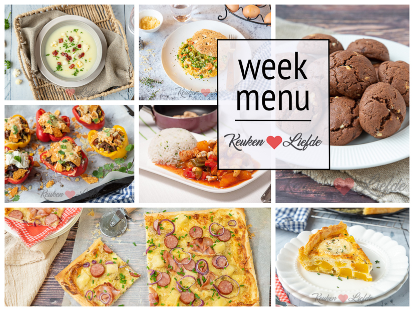 Weekmenu 3-2020 Weekmenu 3-2020