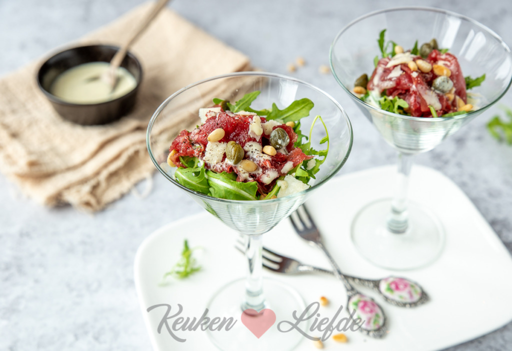Carpaccio glaasjes