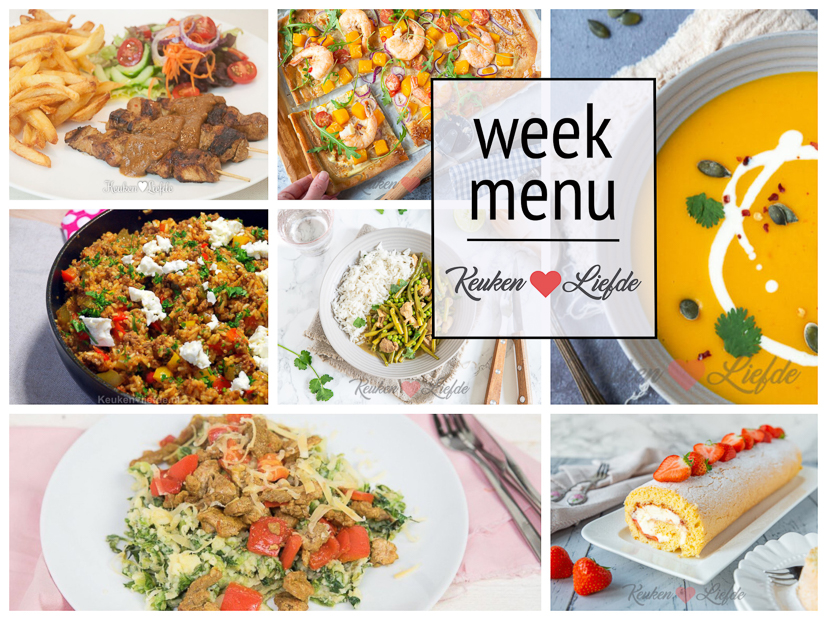 Weekmenu 8-2021 Weekmenu 8-2021
