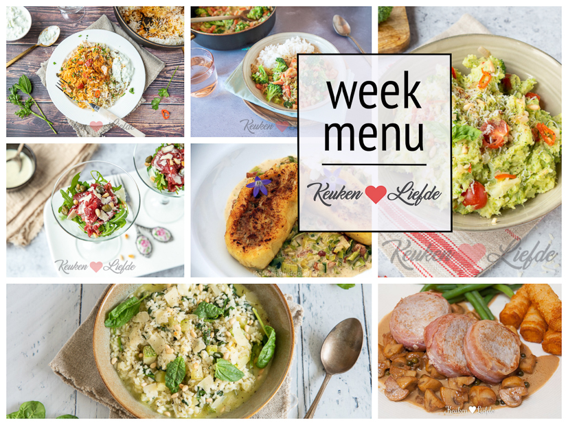 Weekmenu 9-2021 Weekmenu 9-2021