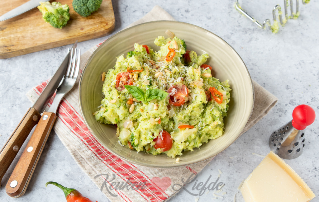 Italiaanse broccolistamppot