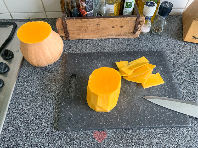 Pompoenfriet uit de airfryer