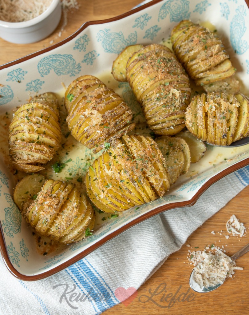Hasselback aardappels Hasselback aardappels