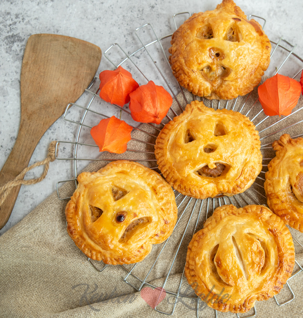 Halloween empanada met gehakt