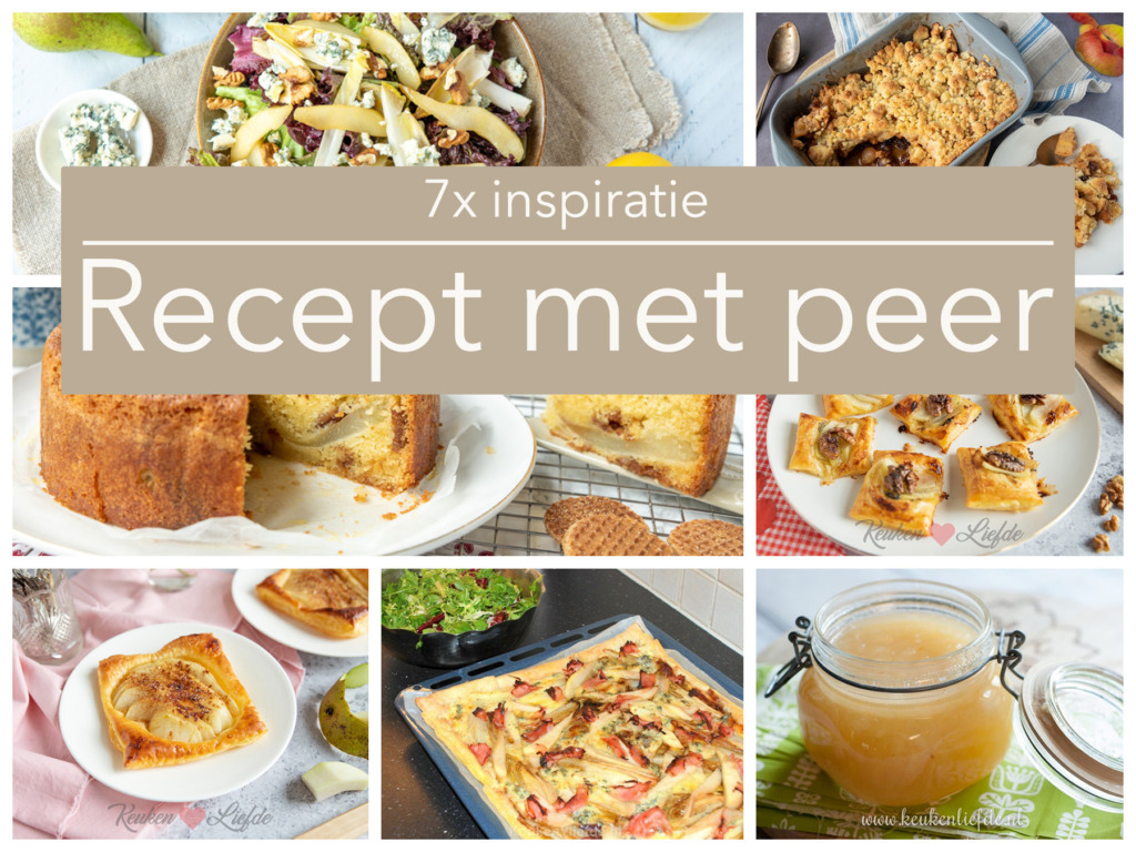 7x recept met peer 7x recept met peer
